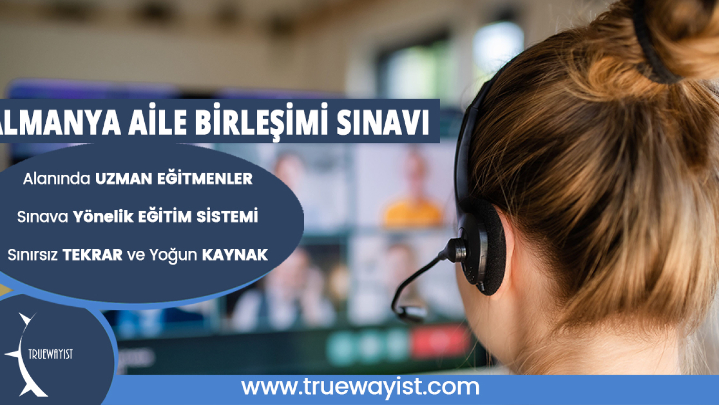 Almanya Aile Birleşim Sınavı
Uzman Eğitmenler
Sınava Yönelik Eğitim
Sınırsız Tekrar
Yoğun Kaynak
